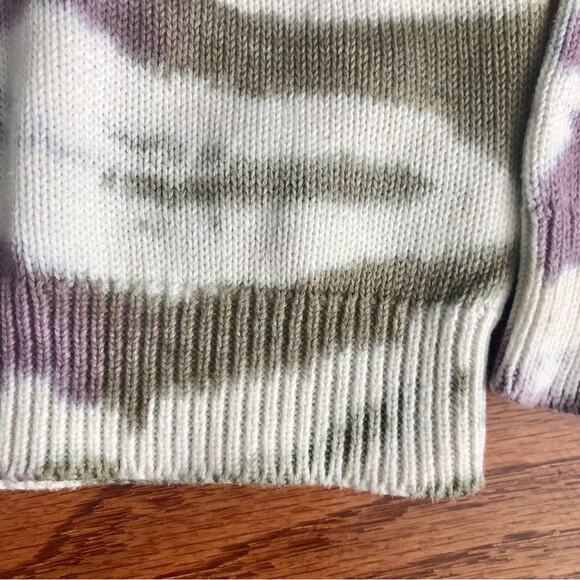 Treasure & Bond Tie Dye Jumper Ivory Dove Multi Tie Dye Girl’s Size XL (14-16) - Picture 5 of 10